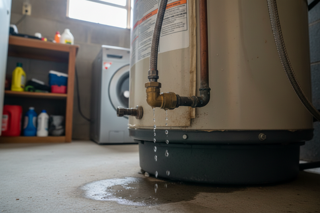 Wet Patch After Rain? How to Tell If It’s a Hot Water Leak, Drainage Issue or Replacement Warning Sign