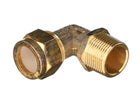 20mm Brass Compression x Male Elbow