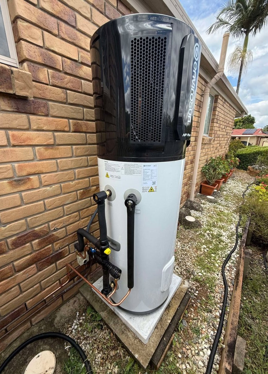 Envirosun M9 330L Heat Pump Hot Water System - Installed Today